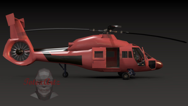 helicopter kasatka russian 3d obj - Russian Kasatka Helicopter by TotexArtz